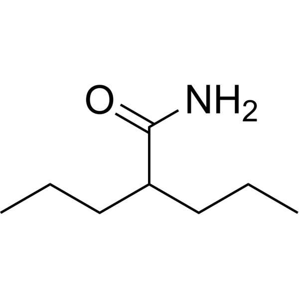 Valpromide Chemical Structure