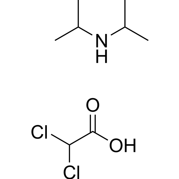 Diisopropylammonium dichloroacetate Chemical Structure