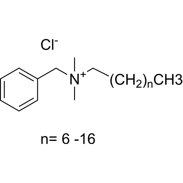Benzalkonium chloride Chemical Structure