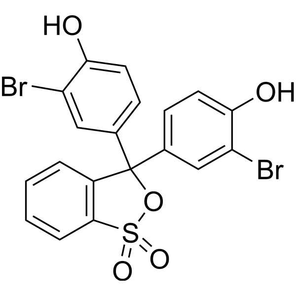 Bromophenol red (sultone <em>form</em>)