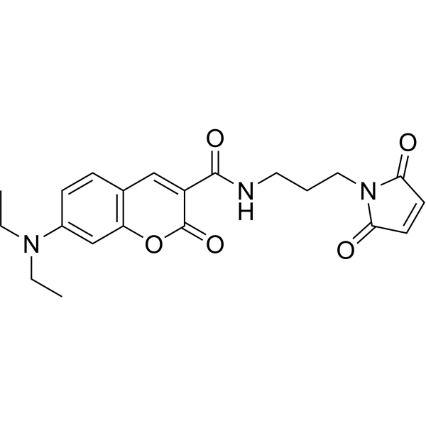 7-Diethylamino-<em>3</em>-<em>N</em>-(4-maleimidopropyl)carbamoylcoumarin