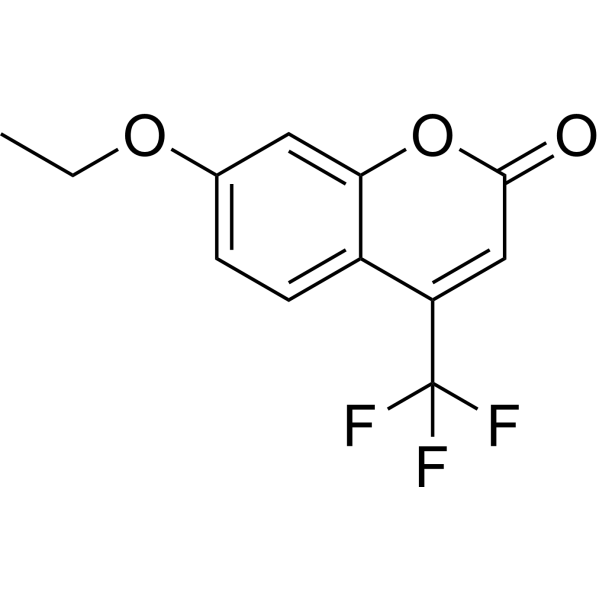 7-Ethoxy-4-trifluoromethylcoumarin Chemical Structure