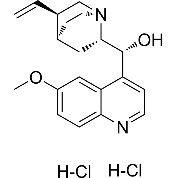 Quinine dihydrochloride Chemical Structure