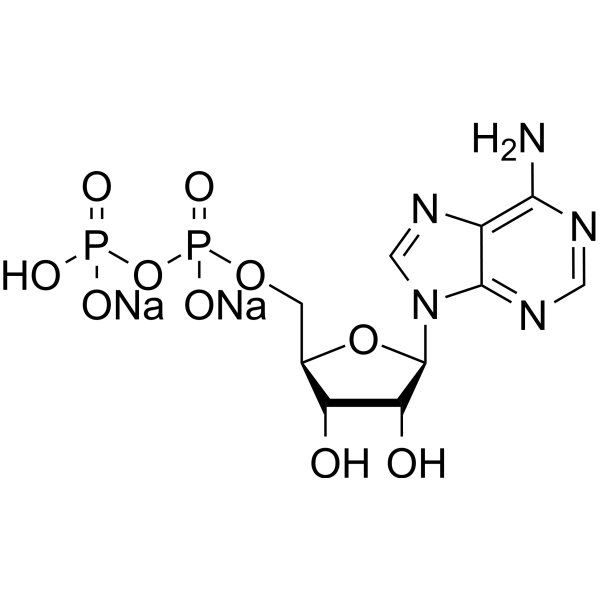 Adenosine 5'-diphosphate disodium Chemical Structure