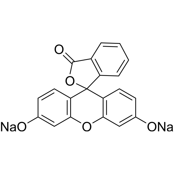 Fluorescein sodium Chemical Structure