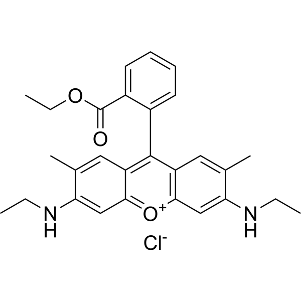 Rhodamine 6G Chemical Structure