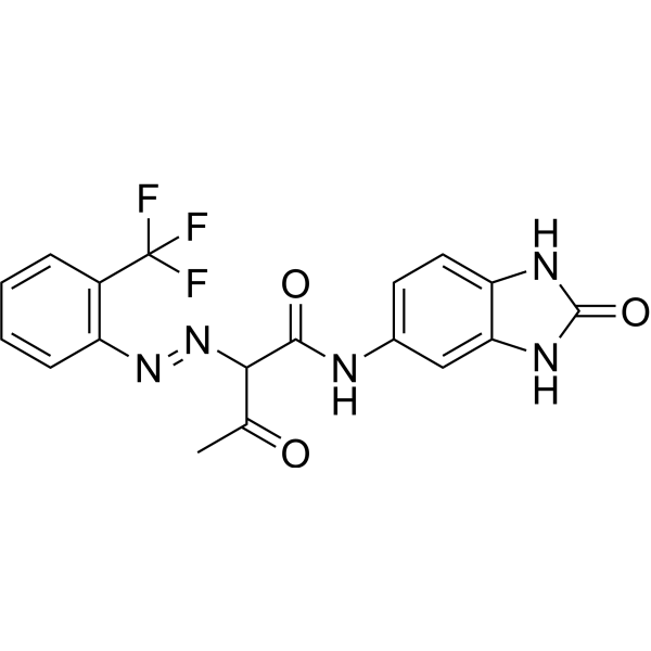 Pigment Yellow 154 Chemical Structure