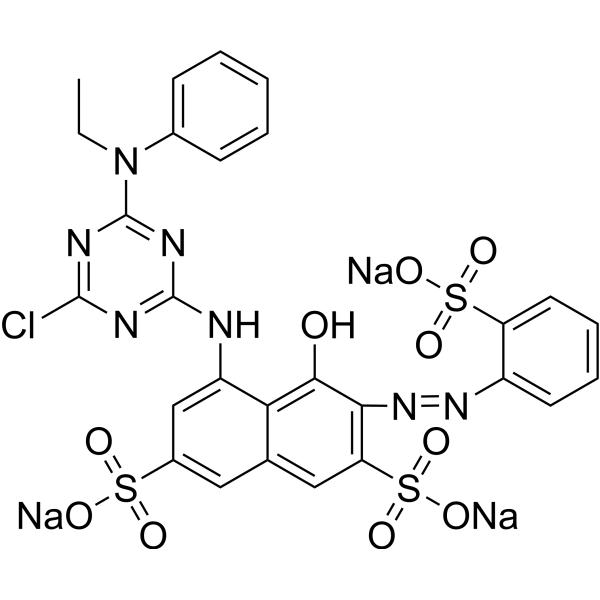 Reactive red 24:1 Chemical Structure