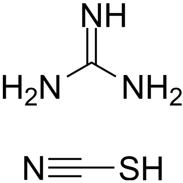 Guanidine thiocyanate Chemical Structure