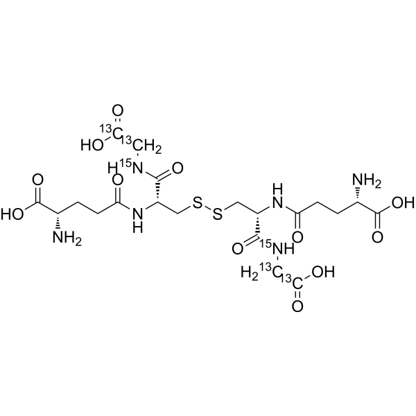 Glutathione oxidized-13<em>C</em>4,15N2