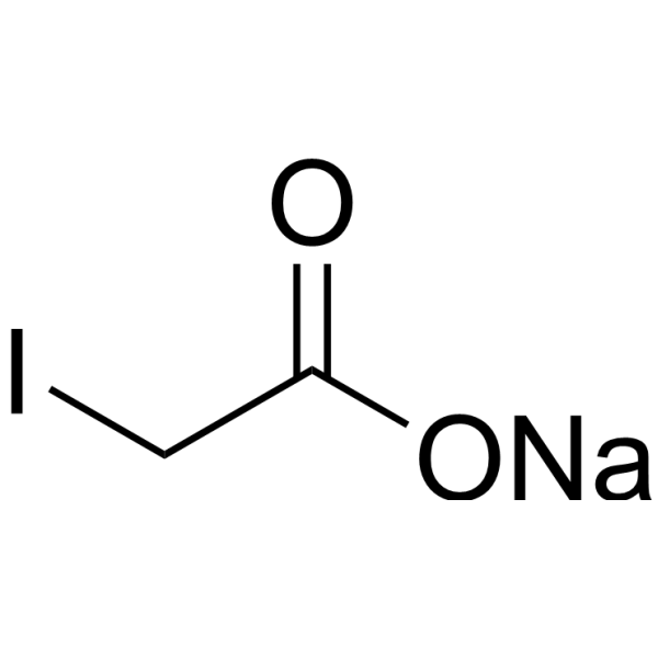 Sodium iodoacetate Chemical Structure
