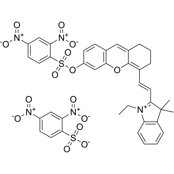 NIR-Thiol dinitrobenzenesulfonate Chemical Structure