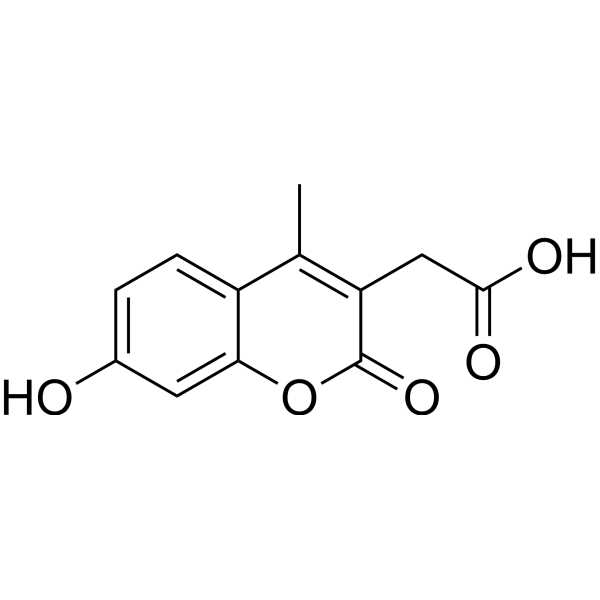 7-<em>Hydroxy</em>-4-methylcoumarin-<em>3</em>-acetic acid
