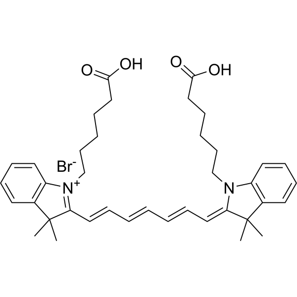 Cy7 DiAcid Chemical Structure