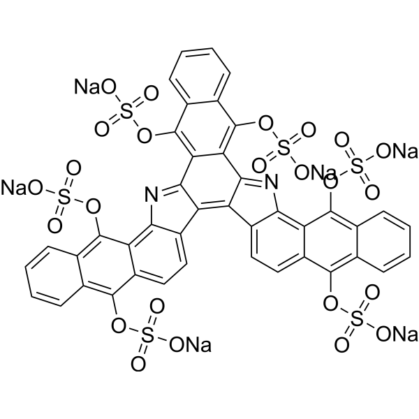 Indigosol brown IBR Chemical Structure
