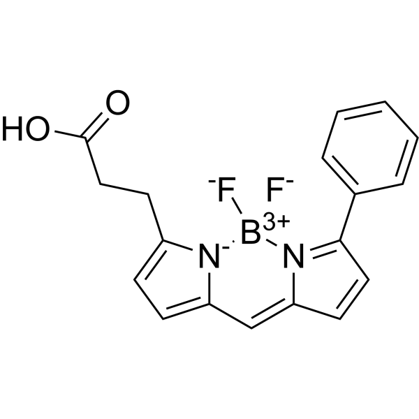 BDP R6G carboxylic acid Chemical Structure