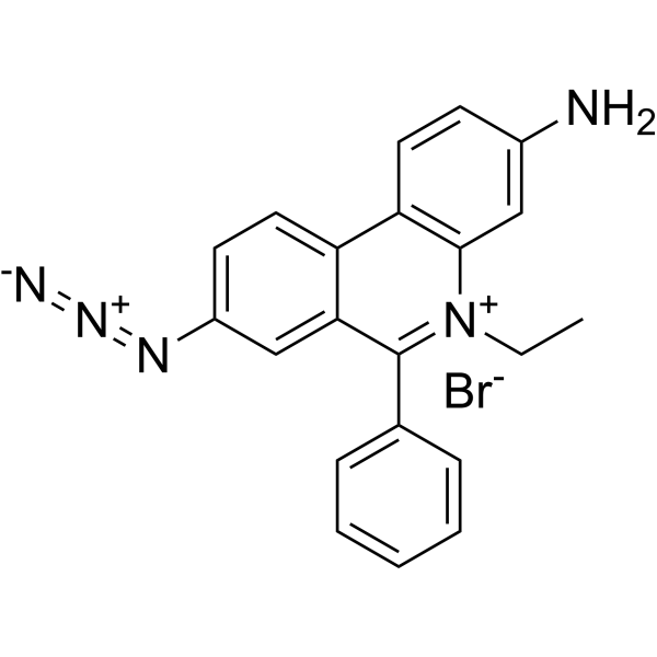 Ethidium monoazide bromide Chemical Structure