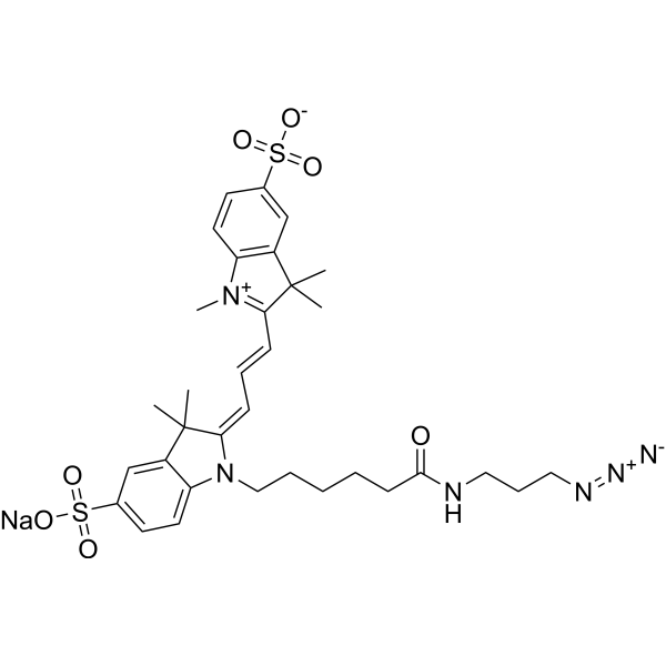 Sulfo-cyanine3 <em>azide</em> sodium
