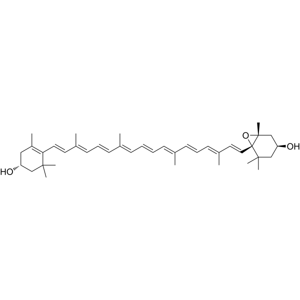 Antheraxanthin Chemical Structure