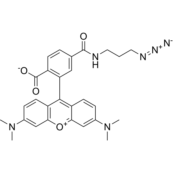 TAMRA azide, 6-isomer Chemical Structure