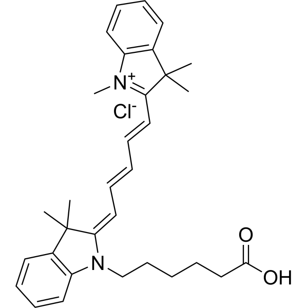 <em>Cyanine</em>5 carboxylic acid chloride