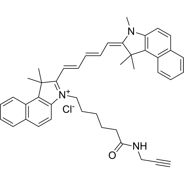 <em>Cyanine5.5</em> alkyne chloride