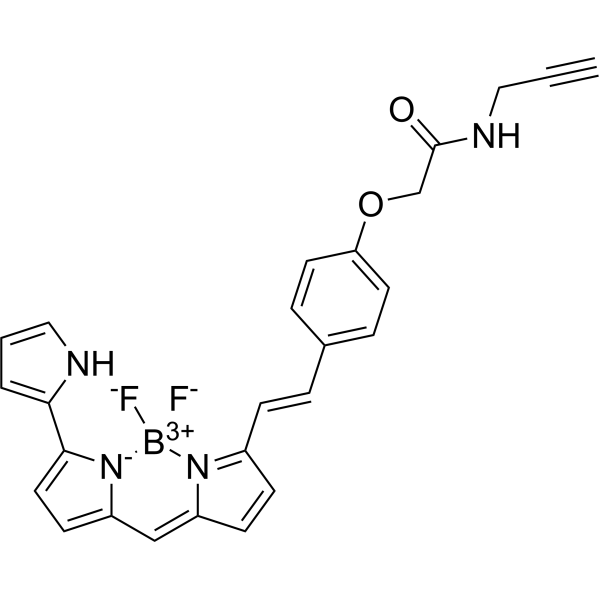 BDP 650/665 alkyne Chemical Structure
