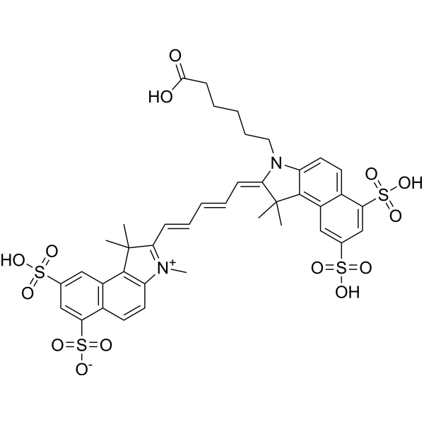 Sulfo-Cyanine5.5 <em>carboxylic</em> acid