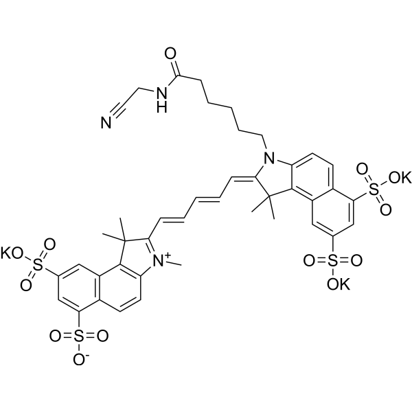 Sulfo-Cyanine5.5 alkyne