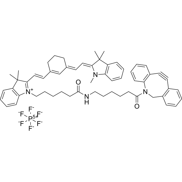 Cyanine7 DBCO Chemical Structure