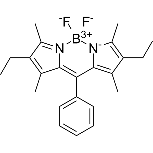 8-Phenyl-2,6-diethyl-BODIPY 505/515 Chemical Structure