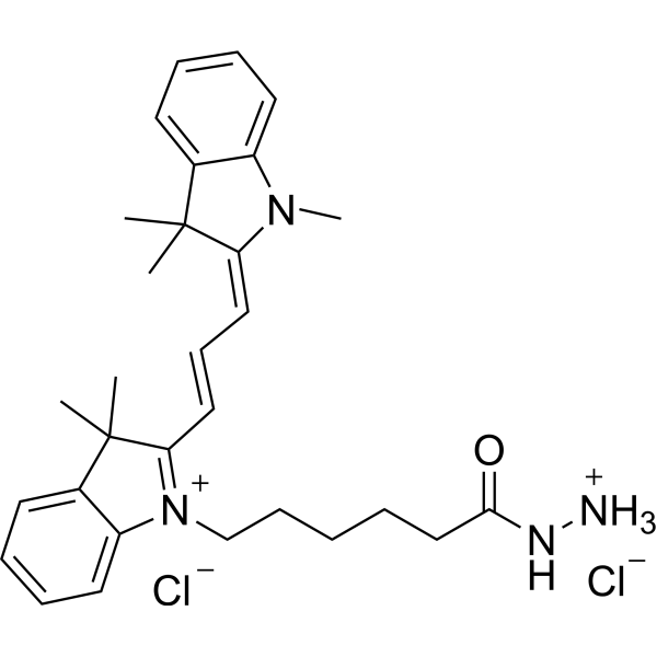 Cyanine3 <em>hydrazide</em> dichloride