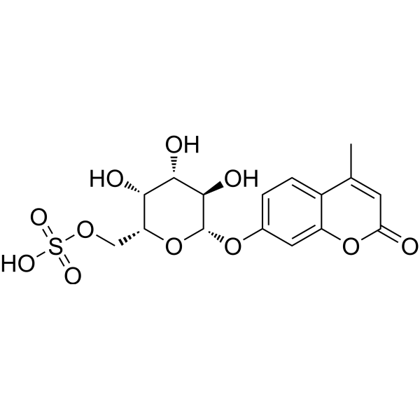 4-Methylumbelliferyl-β-<em>D</em>-galactopyranoside 6-sulfate