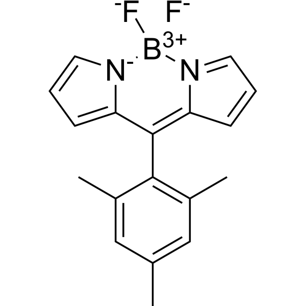 8-(2,4,6-Trimethylphenyl)-BODIPY Chemical Structure