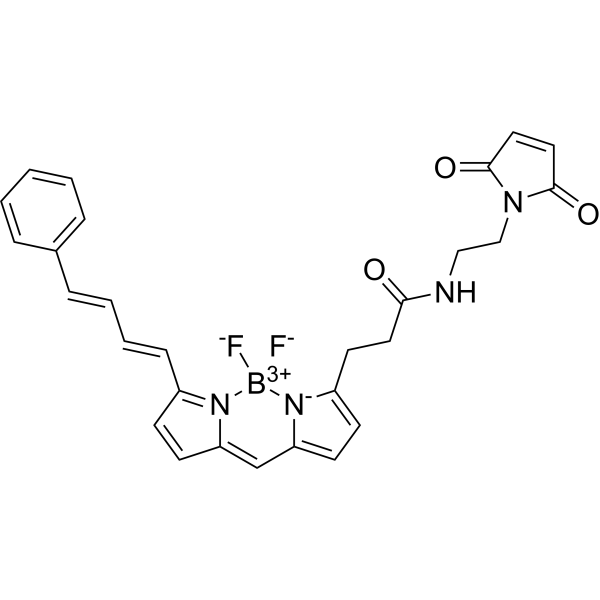 BDP 581/591 maleimide Chemical Structure