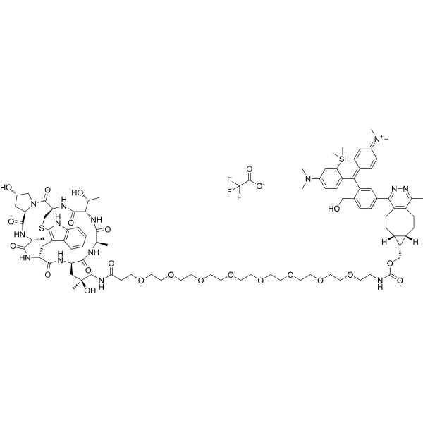 Phalloidin-f-HM-SiR Chemical Structure