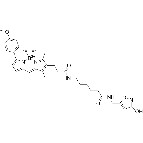 Bodipy TMR-X muscimol Chemical Structure