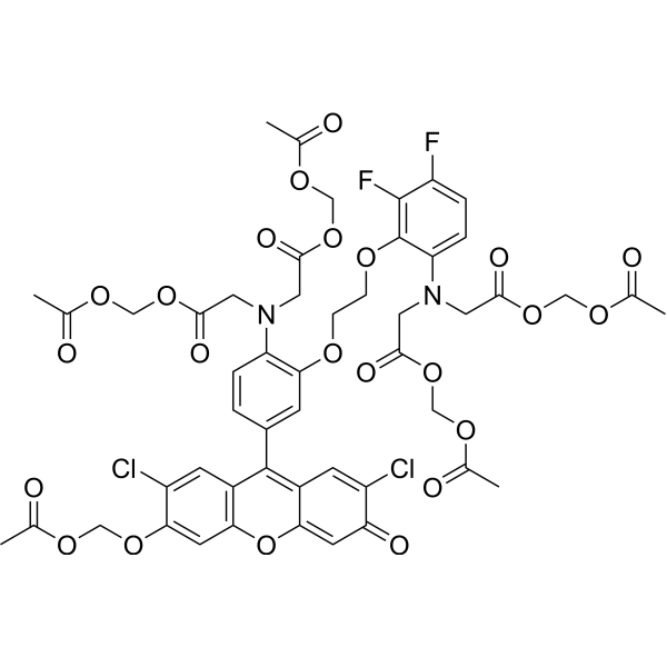 Fluo-3FF AM Chemical Structure