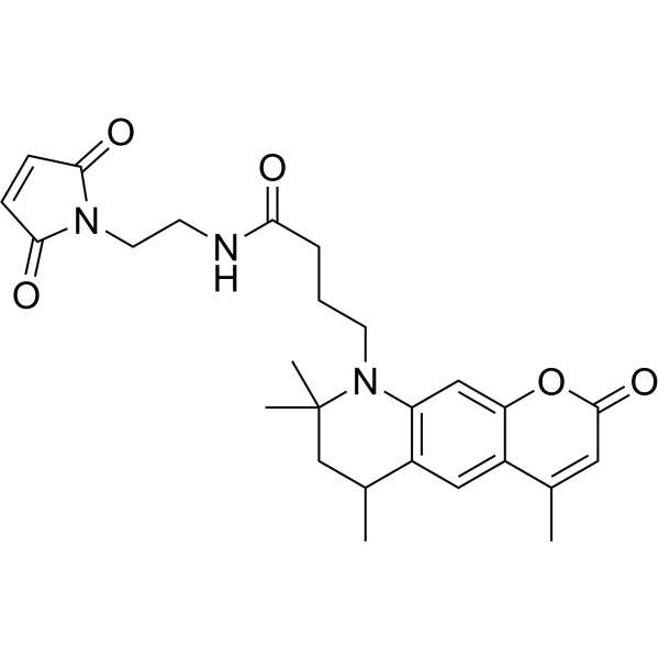 ATTO 390 maleimide Chemical Structure