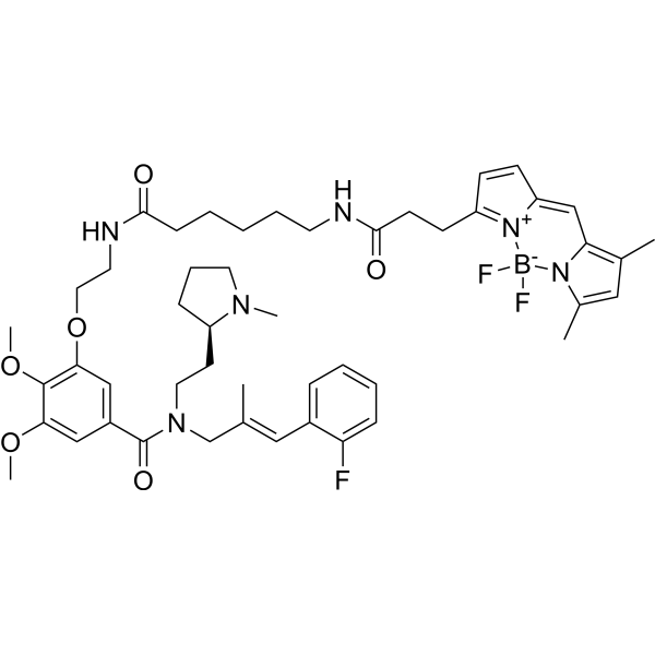 Fluorescent ACKR3 antagonist 1 Chemical Structure
