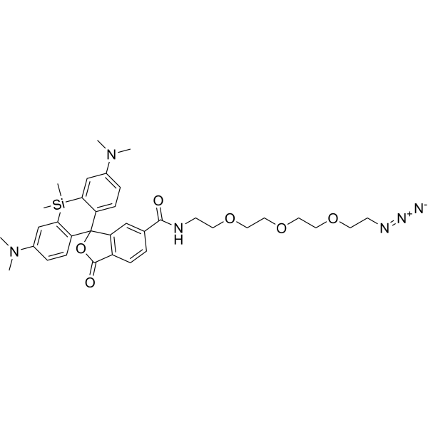 SiR-PEG3-azide