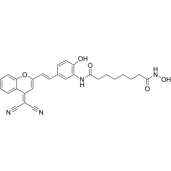 Estrogen receptor β/HDAC probe 1 Chemical Structure