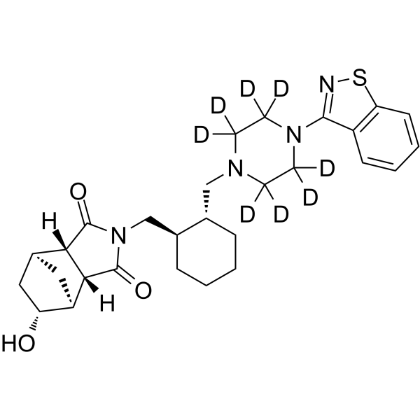 <em>Lurasidone</em> Metabolite 14283-d8