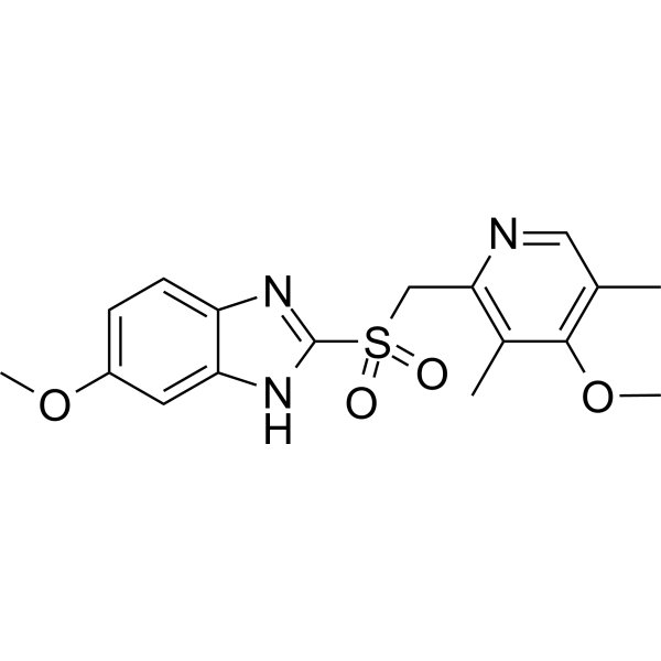 Omeprazole sulfone Chemical Structure