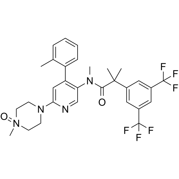 <em>Netupitant</em> metabolite <em>Netupitant</em> N-oxide
