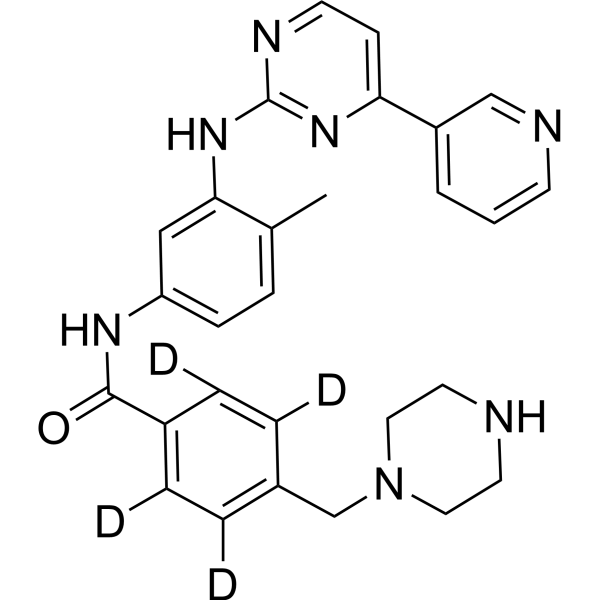 <em>N-Desmethyl</em> <em>imatinib</em>-d4