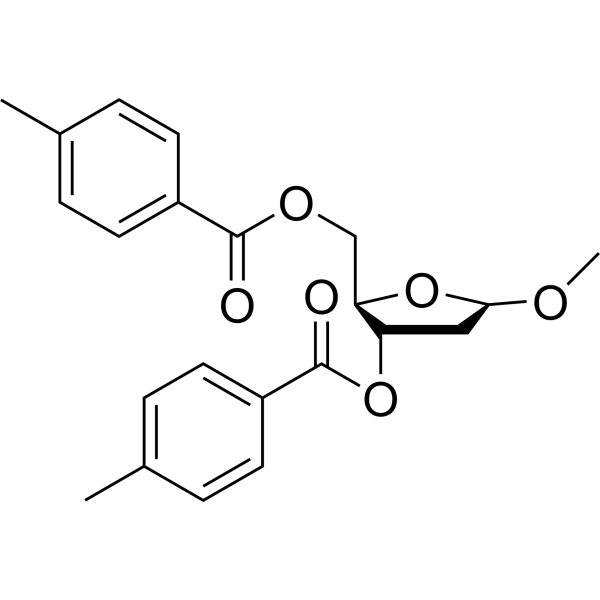 Methyl 2-deoxy-3,5-di-<em>O</em>-toluoyl-D-ribofuranoside