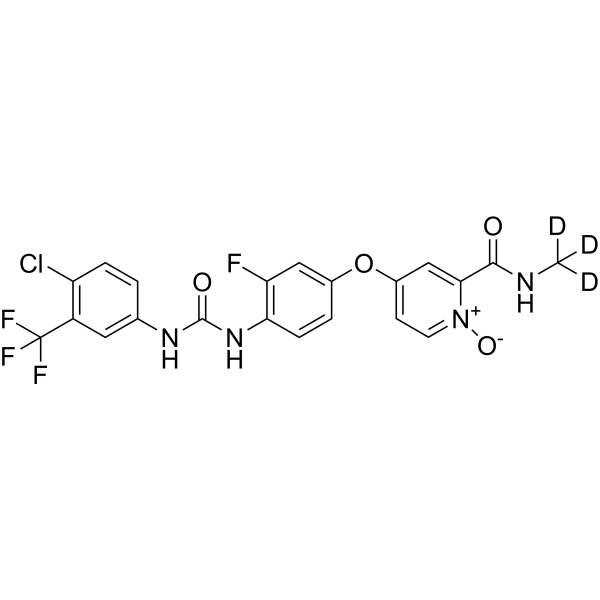 Regorafénib N-oxyde-d<sub>3</sub>(M2) Chemical Structure