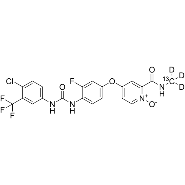 Regorafénib N-oxyde (M2)-<em>13</em><em>C</em>,d3