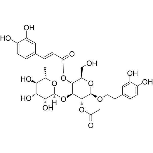 2'-Acetylacteoside Chemical Structure